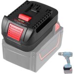 Dm18bs adaptateur pour outil professionnel bosch gba pour dewalt 20 v et milwaukee 18 v adaptateur de ...