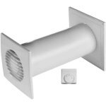 Diffuseur air chaud cosy move ? caisson de distribution d'air chaud ? d�bit 40m� / h ? pour po�le � bois ...