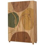 Dmora - garde - robe 3 portes dpiacer, meubles de chambre, penderie de plain - pied, placard � v�tements, ...