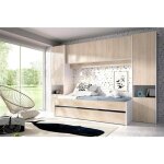 Lit enfant venturosa, chambre complte avec armoire pont et commode, composition avec lit et lit gigogne ...