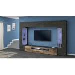 Dmora - meuble mural dberard, ensemble de salon meuble tv avec 6 portes, meuble de salon polyvalent avec ... Dmora - meuble mural dberard, ensemble de salon meuble tv avec 6 portes, meuble de salon polyvalent avec ...