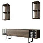 Dmora - meuble tv dfantin, buffet de salon, armoire basse pour tv, base murale de rangement, 180x30h48 ... Dmora - meuble tv dfantin, buffet de salon, armoire basse pour tv, base murale de rangement, 180x30h48 ...