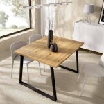 Dmora - table extensible darsla, console de salle  manger polyvalente, table de cuisine ou de salle ...