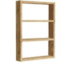Dmora - tagère murale dalbier, Étagère, tablette murale, rayonnage polyvalent, 43x9h60 cm, chêne Dmora - tagère murale dalbier, Étagère, tablette murale, rayonnage polyvalent, 43x9h60 cm, chêne