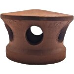 Lanterne rouge chapeau ventilation tuile douille passage d 125 mm