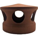 Dms - lanterne rouge chapeau ventilation tuile douille passage d 150 mm