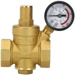 Dn25 r�gulateur reducteur de pression d'eau r�glable, vanne de r�duction de pression d'eau en laiton ...
