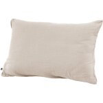 Dock avenue - taie d'oreiller gaze de coton 50 x 70 cm gaia coloris beige pampa Dock avenue - taie d'oreiller gaze de coton 50 x 70 cm gaia coloris beige pampa