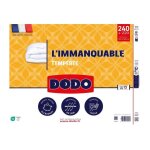 Dodo - couette tempre 250g / m - l'immanquable - 220 x 240 cm - blanc