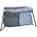 Dodo - lit parapluie bébé nomade gris 60x120 cm Dodo - lit parapluie bébé nomade gris 60x120 cm