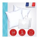 Dodo pack 2 oreillers tendance 60x60cm + 2 protege oreillers imperméable 60x60 cm - garnissage 100% polyester ... Dodo pack 2 oreillers tendance 60x60cm + 2 protege oreillers imperméable 60x60 cm - garnissage 100% polyester ...