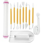 11 pcs outils de modelage fondant outils de décoration de gâteau de cuisson décoration de sucre artisanal ... 11 pcs outils de modelage fondant outils de décoration de gâteau de cuisson décoration de sucre artisanal ...