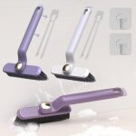 2pcs brosse rotative nettoyage  360 degrs, brosse nettoyage salle de bain, brosse joint carrelage, ...