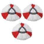 3 paquet (rouge) de recharge balai compatible vileda serpillre recharge / turbo compatible vileda 2en1 ...