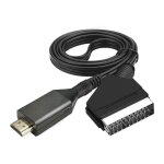 Cble pritel vers hdmi - adaptateur pritel vers hdmi - convertisseur audio vido pritel tout en un ...