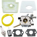 Dolaso carburateur avec filtre  air bougie d'allumage pour dbroussailleuse stihl fs160 fs180 fs220 ...