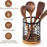 Dolaso - idesign boite de rangement pour ustensiles de cuisine sur le plan de travail, range couverts ...