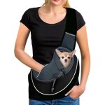 Dolaso - sac de transport chien portable sac  bandoulire chien chat rglable sac de voyage pour petits ...