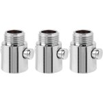 Dolaso - stop douche 3 pices robinet d'arrt du pommeau de douche g1 / 2, economiseur d'eau pour douche ...