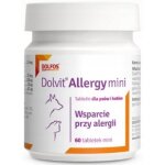 Dolvit allergy mini pour les allergies pour chiens et chats 60 mini comprimés Dolvit allergy mini pour les allergies pour chiens et chats 60 mini comprimés