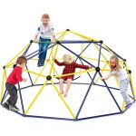 D�me d'escalade enfants avec balan�oire, charge maximale 360 kg, aire de jeu avc cadre en m�tal, pour ...