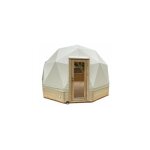 Dme godsique 10m2 pica et pvc, abri de jarin ou hbergement, 3, 80m x  4m x h2, 71m