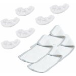 Domena - lot de 4 lingettes + 6 bonnettes d'origine Domena - lot de 4 lingettes + 6 bonnettes d'origine