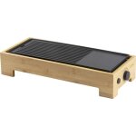 Domo - do9270g lectrique barbecue revtement anti - adhsif bois, noir y193463