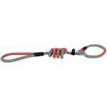Laisse lasso corde fluo orange et bleu taille : t3