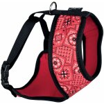 Doogy fashion - harnais bandana rouge : taille m Doogy fashion - harnais bandana rouge : taille m