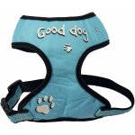 Chadog - harnais tee - shirt chien fantaisie doogy bleu 'good dog' taille : s Chadog - harnais tee - shirt chien fantaisie doogy bleu 'good dog' taille : s