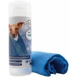 Serviette rafraichissante bleue