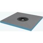 Doporro - bac  douche antiglisse  carreler receveur de douche carr dcoupage sur mesure 75754cm ...