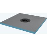 Doporro - bac  douche antiglisse  carreler receveur de douche carr dcoupage sur mesure 90904cm ...