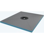 Doporro - bac  douche antiglisse  carreler receveur de douche rectangulaire avec bonde dcoupage sur ...