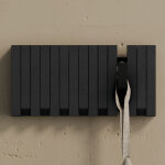 Doporro pat�re murale en bois crochets escamotables pour suspendre manteaux sacs chapeaux porte manteaux ...