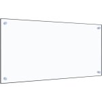 Dosseret de cuisine, fond de hotte transparent 80x40 cm verre tremp� wrg168031 design in