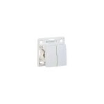 Schneider electric - double inter va et vient 10a blanc pose saillie sans cadre alrea alb61056