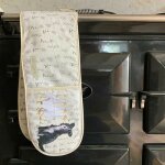 Double manique en coton ferme daisyfield par alex clark