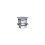 Jeremias - chapeau anti pluie - pour double paroi isol 180 mm