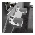 Distribain - double plan vasque solid surface réf : sdwd38190 Distribain - double plan vasque solid surface réf : sdwd38190