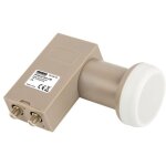 Double - t�te satellite (lnb) universelle 0, 2 db