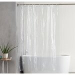 Treetalk - doublure de rideau de douche, 180 x 200 cm ? rideau de douche transparent imperméable, 12 ... Treetalk - doublure de rideau de douche, 180 x 200 cm ? rideau de douche transparent imperméable, 12 ...
