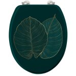 Douceur d'intérieur - abattant wc jade vert 46x37. 5 cm Douceur d'intérieur - abattant wc jade vert 46x37. 5 cm