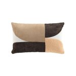 Douceur d'int�rieur - coussin dehous. compresse 30 x 50 cm polycoton uni + fantaisie avalon des place ...