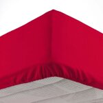 Douceur d'intrieur - drap housse microfibre oscar - 190x140cm - rouge