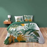 Douceur d'int�rieur - housse de couette 240x220 + 2 taies florida 100% coton