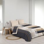 Douceur d'intérieur - parure de draps 4 pièces réversible ? 100 % coton ? imprimé 42 fils / cm² romeo ... Douceur d'intérieur - parure de draps 4 pièces réversible ? 100 % coton ? imprimé 42 fils / cm² romeo ...