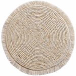Douceur d'intrieur - assiette en paille oslo,  38 cm