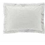 Douceur d'intérieur - taie d'oreiller rectangle 50x70 cm - percale 100% coton - blanc Douceur d'intérieur - taie d'oreiller rectangle 50x70 cm - percale 100% coton - blanc